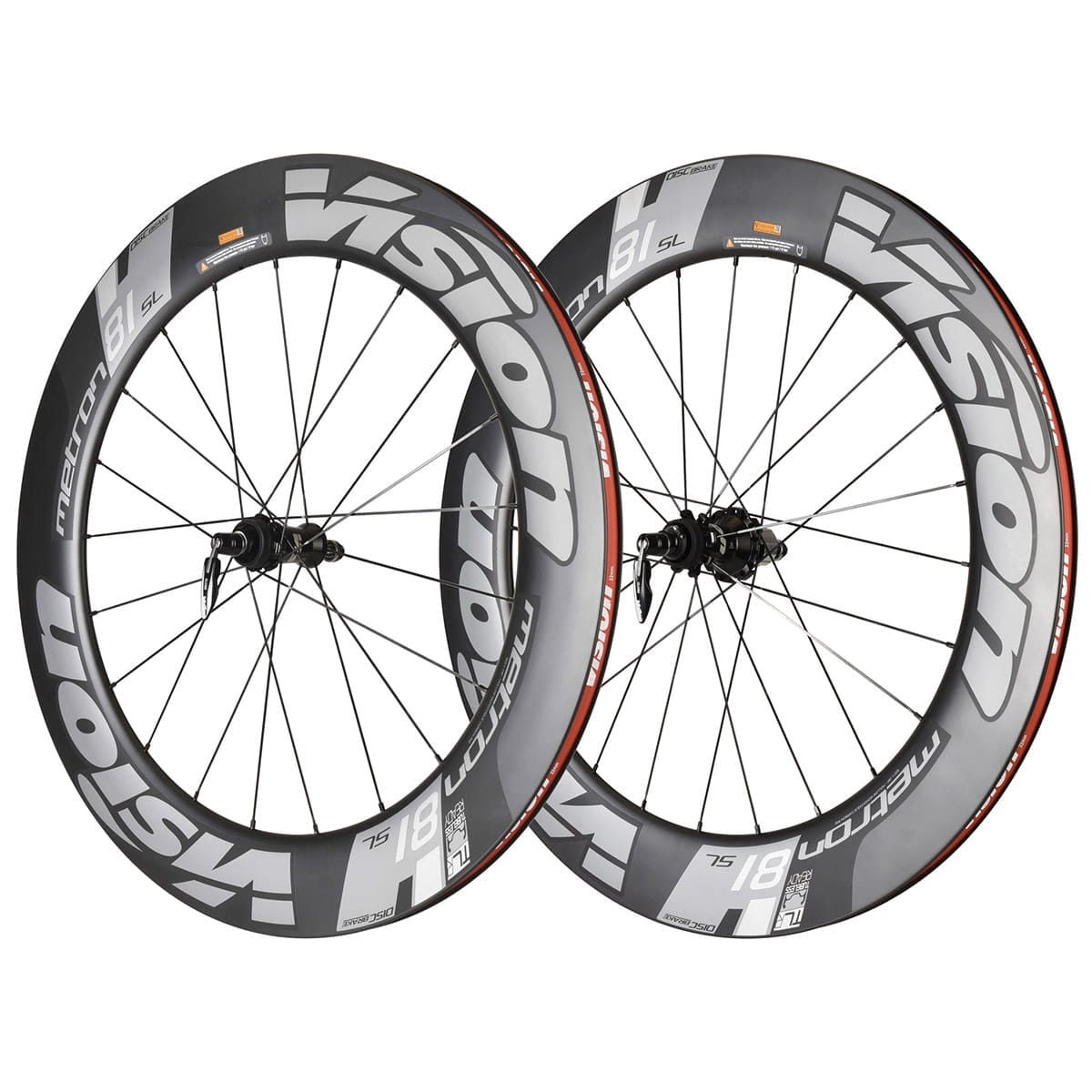 Pár kol VISION METRON 81 SL DISC na pneu (Center Lock)