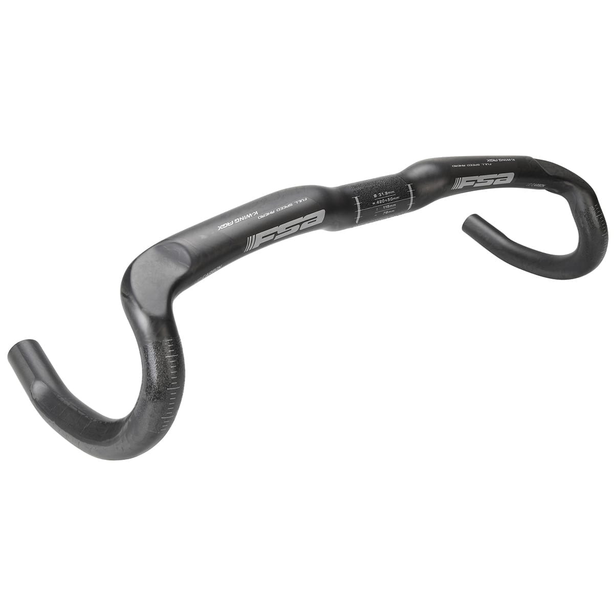 FSA K-WING AGX Flare 10° Handlebar - Carbon