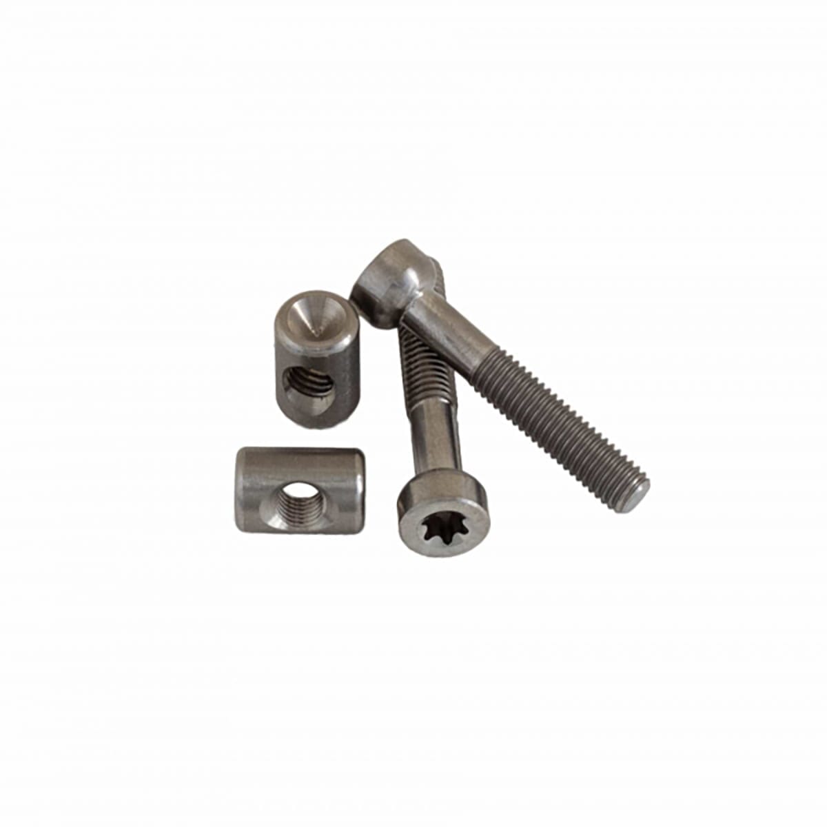 BIKEYOKE Titanium Saddle Rail Clamp Bolt and Nut Kit #BY-TIKIT