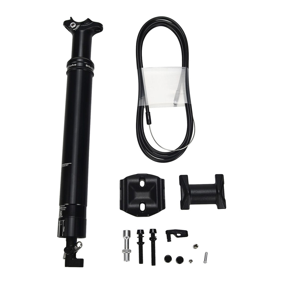 BIKEYOKE REVIVE 125 mm Telescopic Seatpost (Without Remote)