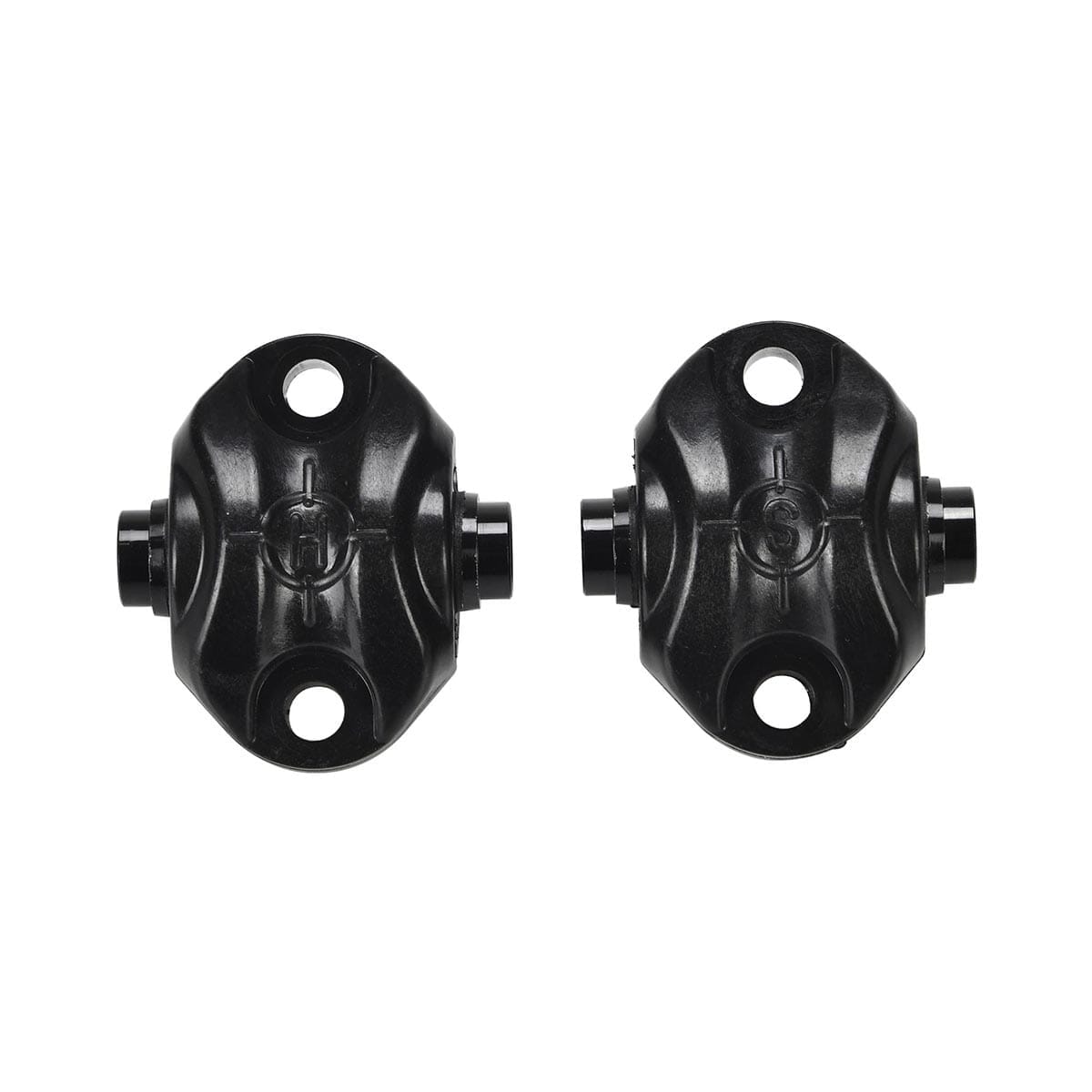 Sadel BIKEYOKE SAGMA 130 mm Aluminiumskinne Sort
