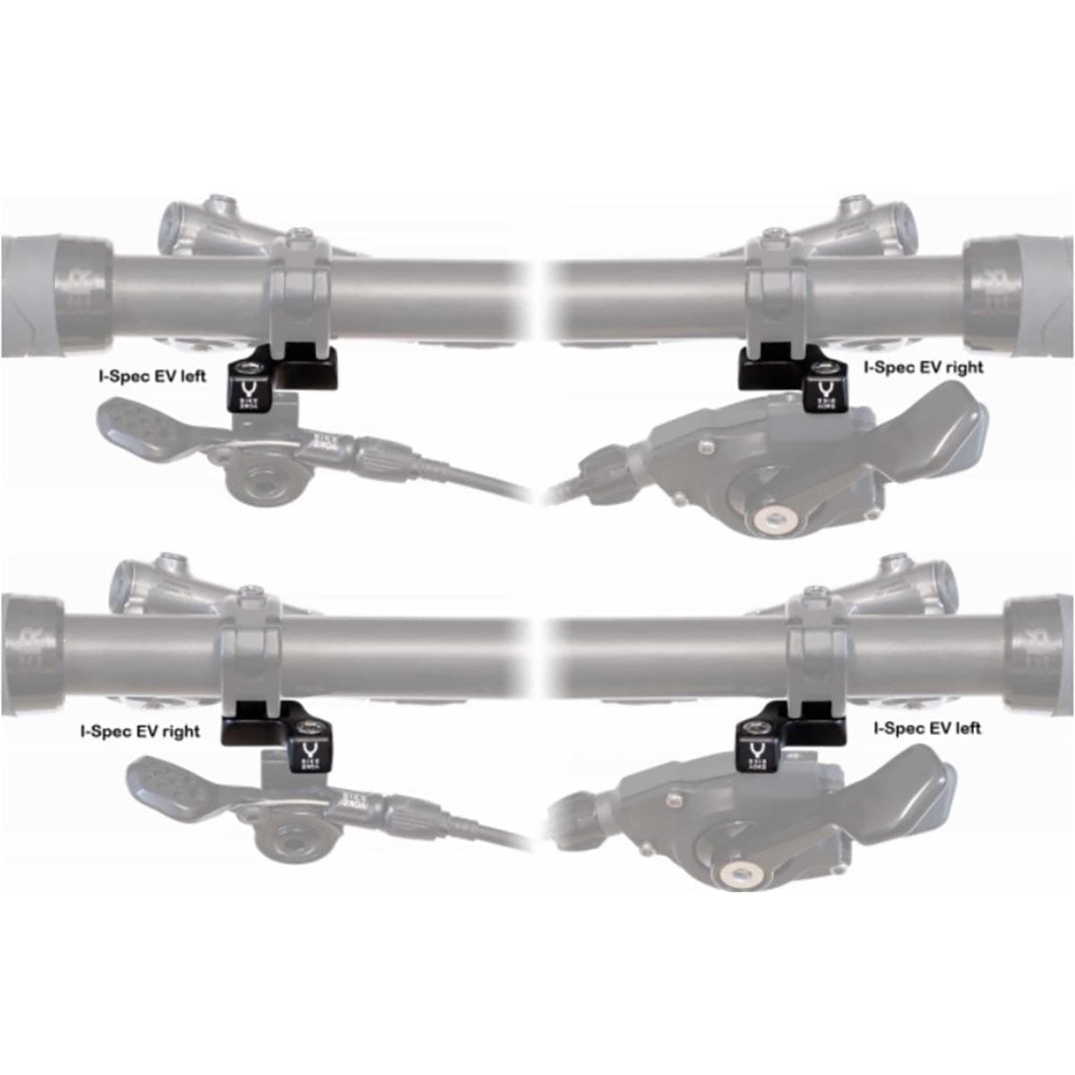 Προσαρμογέας Στερέωσης για Χειριστήριο BIKE YOKE Triggy Shimano i-Spec EV Αριστερά # BY-SPECEVL