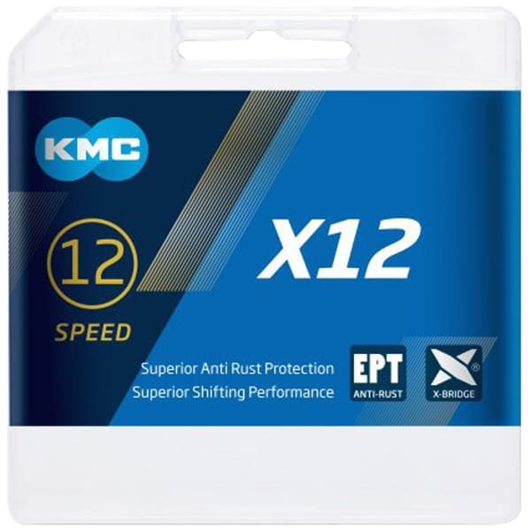 Αλυσίδα 12V KMC X12 EPT Ασημί