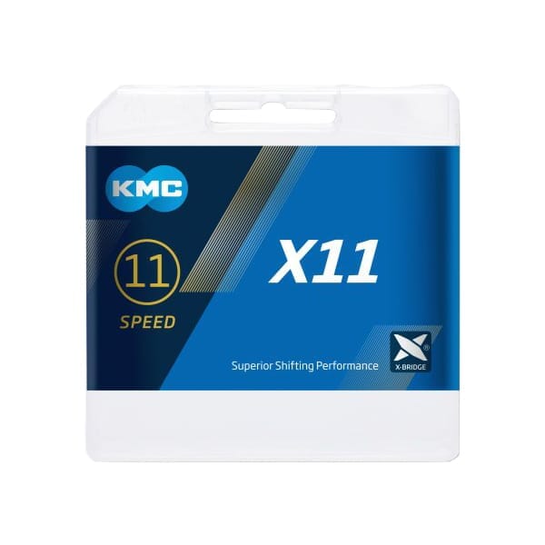 Řetěz 11V KMC X11 Stříbrná/Černá