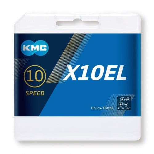 Kæde 10V KMC X10EL Ti-N GUL