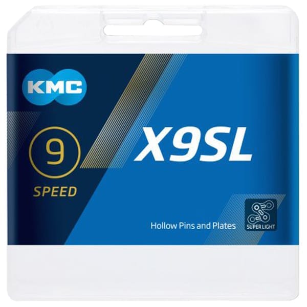 Αλυσίδα 9V KMC X9SL Ti-N Χρυσό