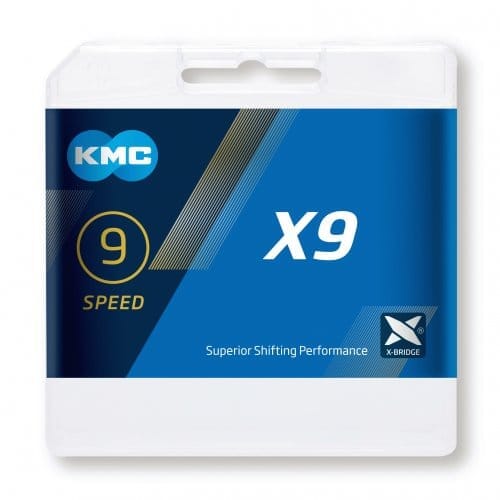KMC X9L Ti-N Guld 9-speed kæde