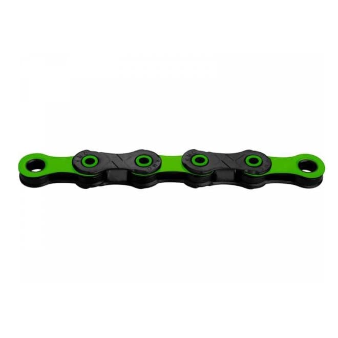 KMC DLC12 12-Speed Chain Black/Green