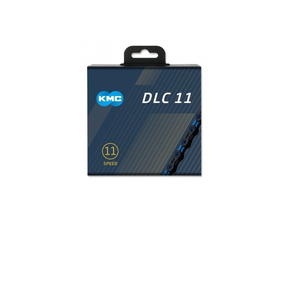 Łańcuch 11-rzędowy KMC DLC11 Czarny/Niebieski