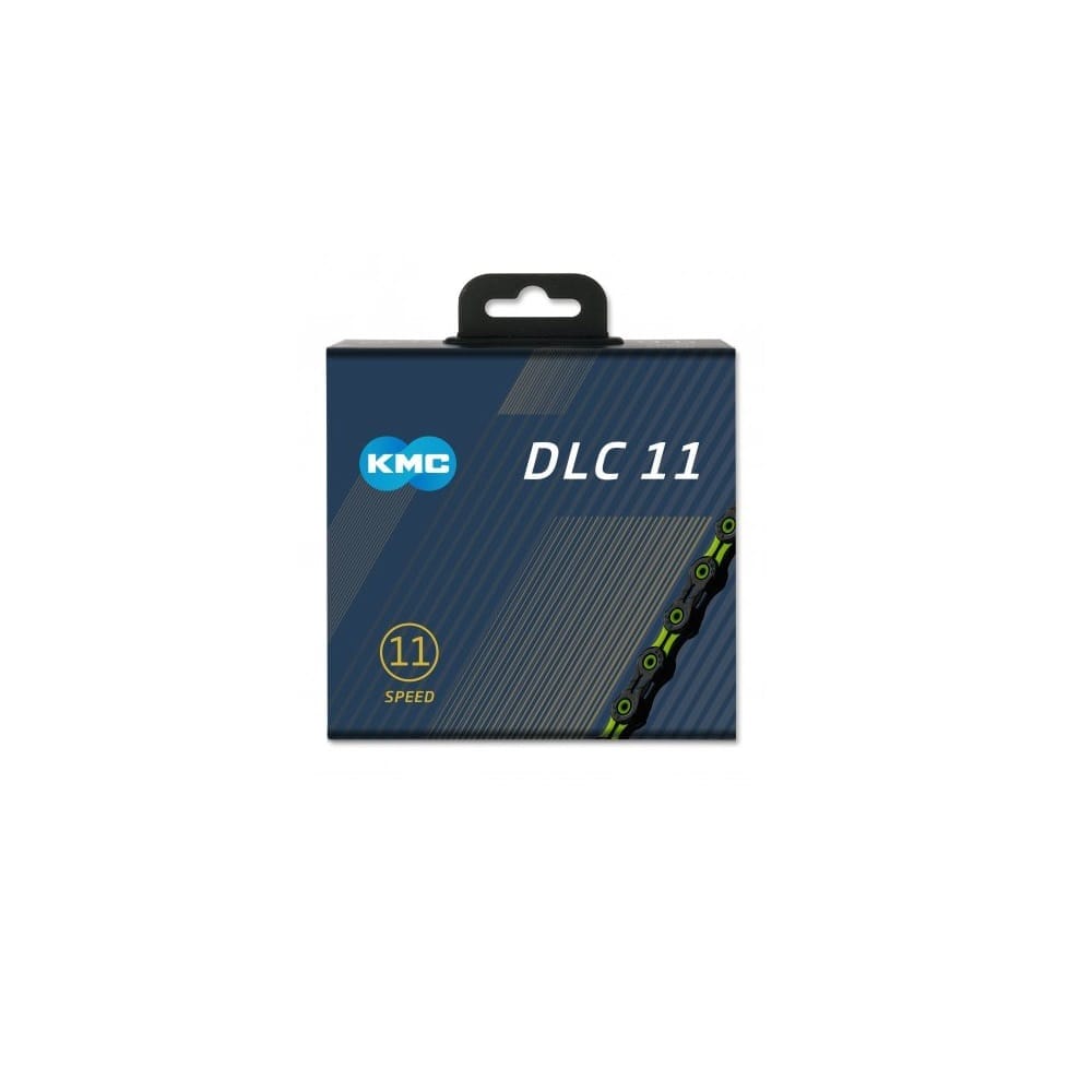 Kæde 11V KMC DLC11 Sort/Grøn