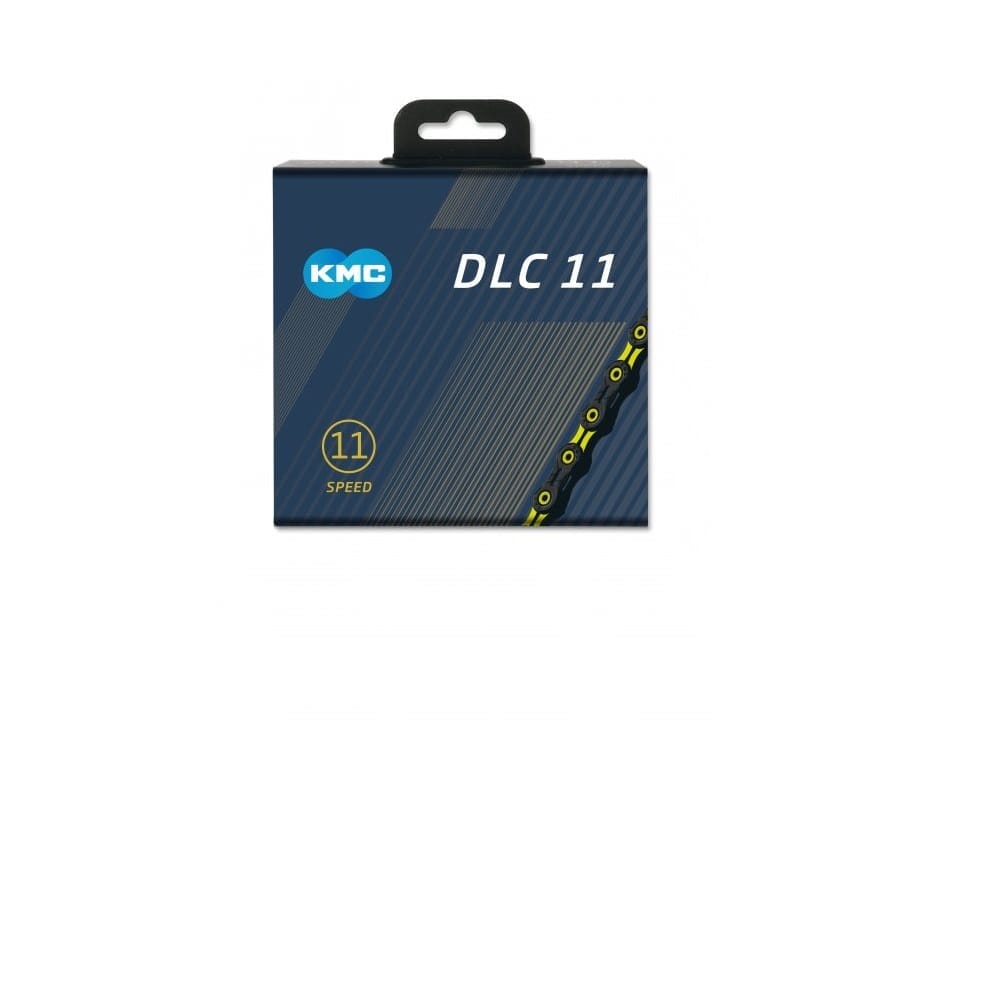 Kæde 11V KMC DLC11 Sort/Gul