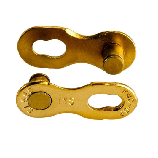 Γρήγοροι Σύνδεσμοι KMC 11R Ti-N Gold για Αλυσίδες KMC 11V (x2)