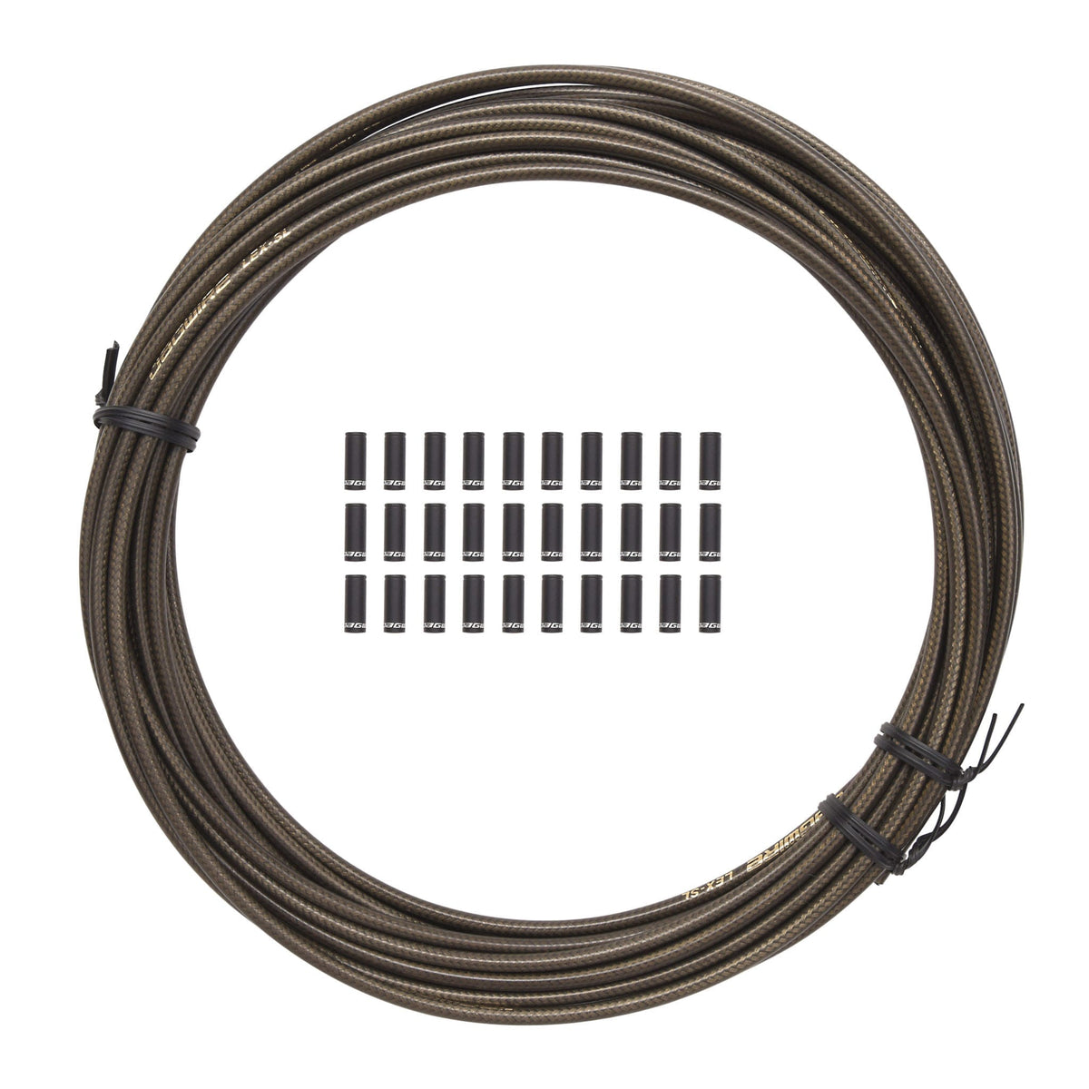 JAGWIRE LEX-SL BRAIDED Brown 10m Derailleur Cable Housing