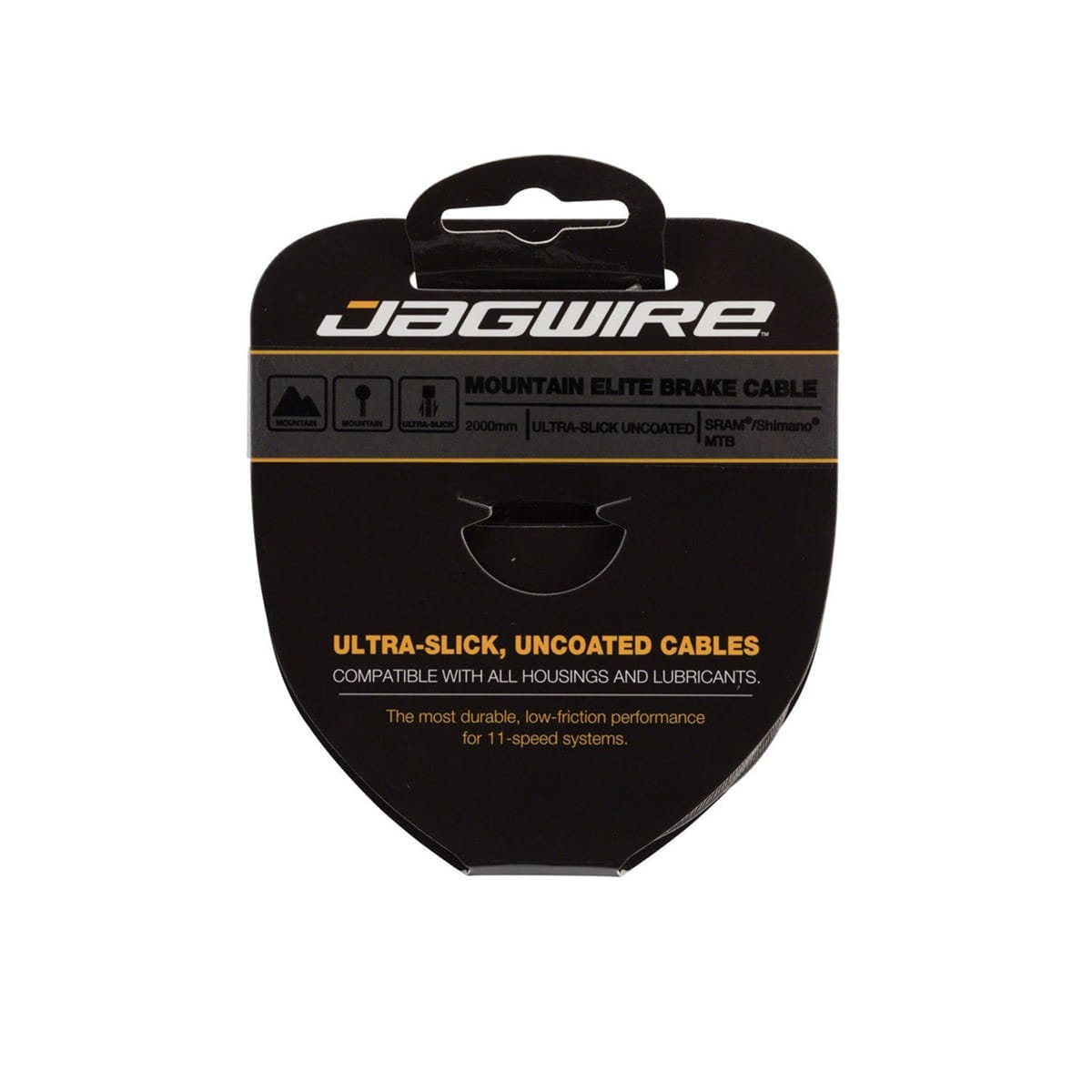 JAGWIRE ELITE POLISHED ULTRA-SLICK STAINLESS Shimano/Sram Brake Cable
