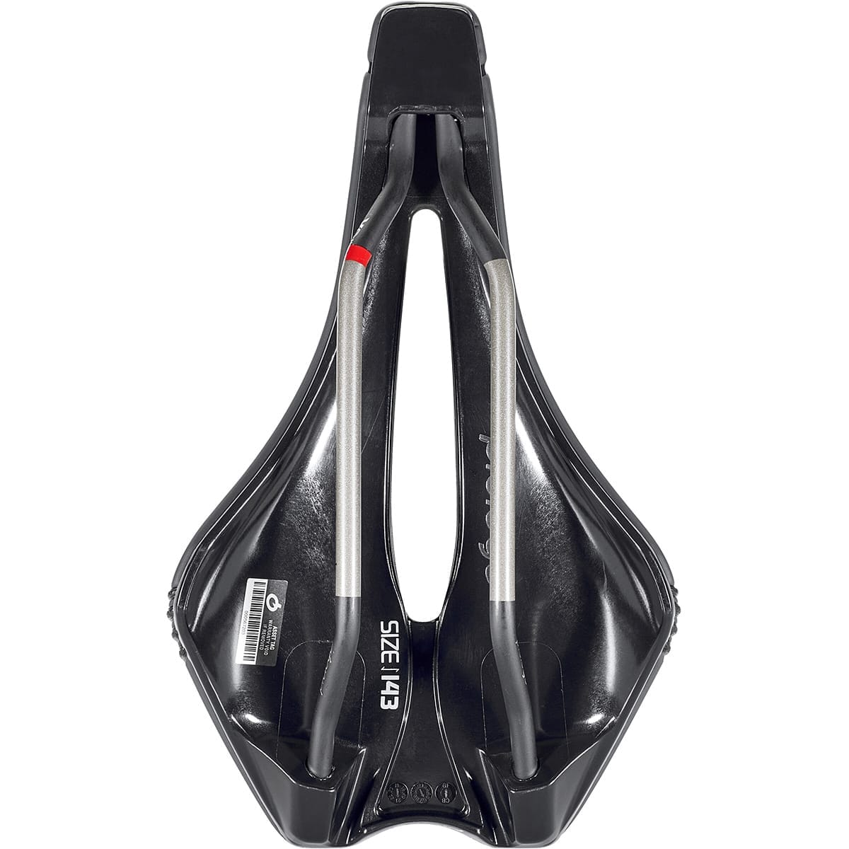 Σέλα PROLOGO DIMENSION NDR 143 mm Rails TiroX Μαύρη