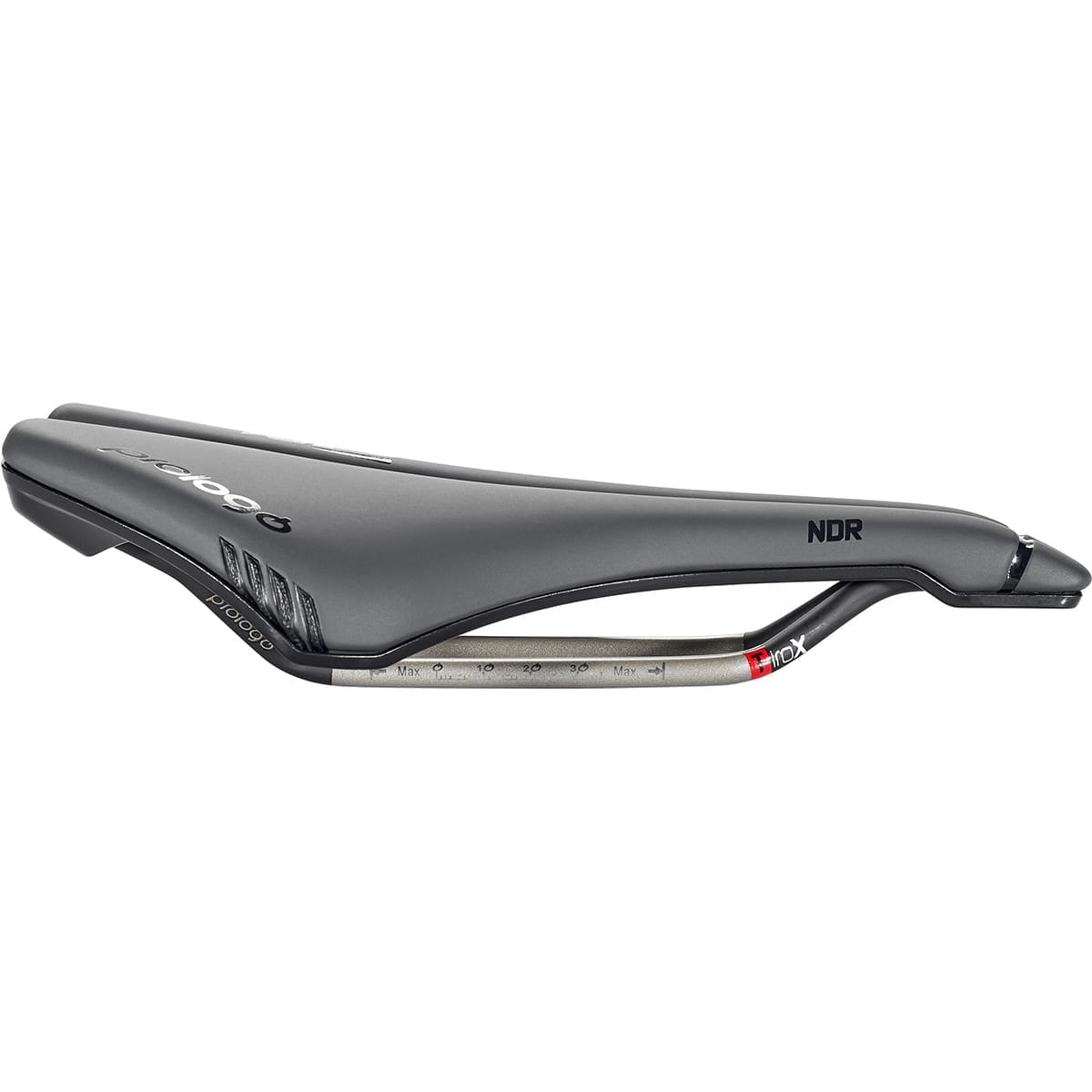 Σέλα PROLOGO DIMENSION NDR 143 mm Rails TiroX Μαύρη