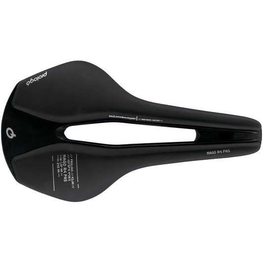 Sadel PROLOGO NAGO R4 PAS 147mm Skenor Tirox Svart