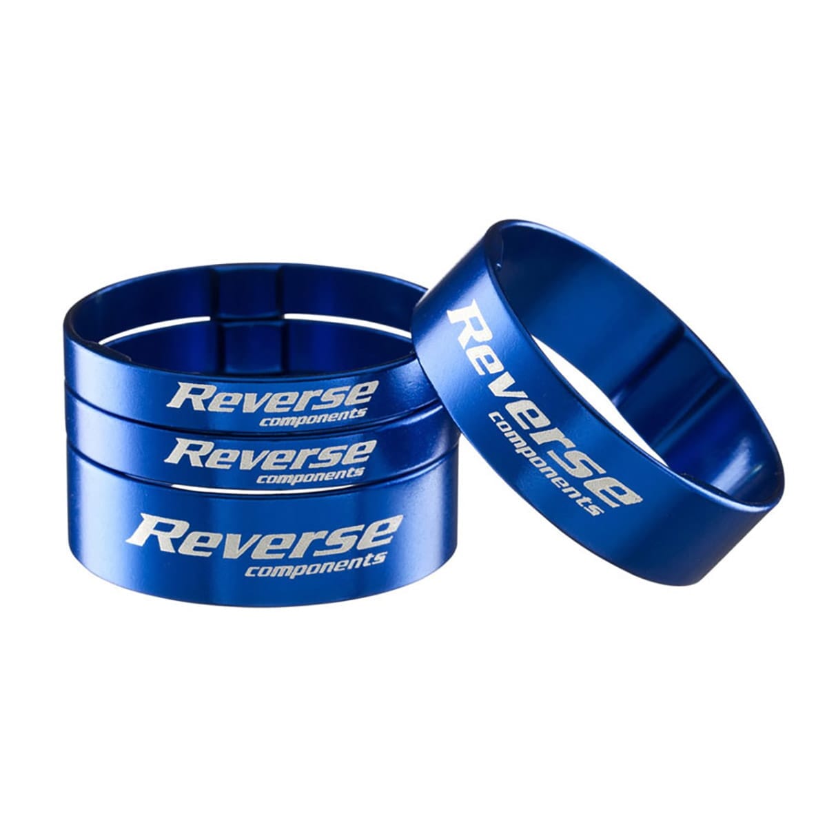 REVERSE Aluminium Ultra-Light 1"1/8 Headset Spacer Kit