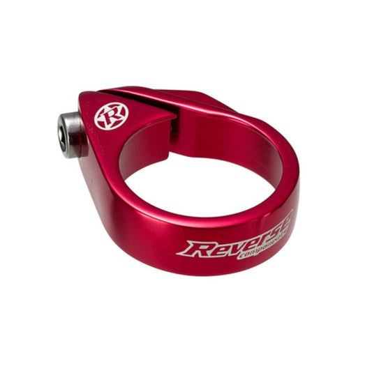 REVERSE COMPONENTS BOLT Saddle Clamp Red