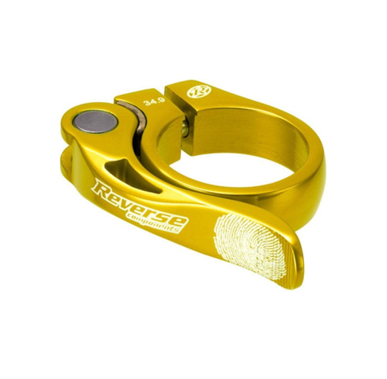REVERSE COMPONENTS LONG LIFE Quick Release Seat Clamp Gold