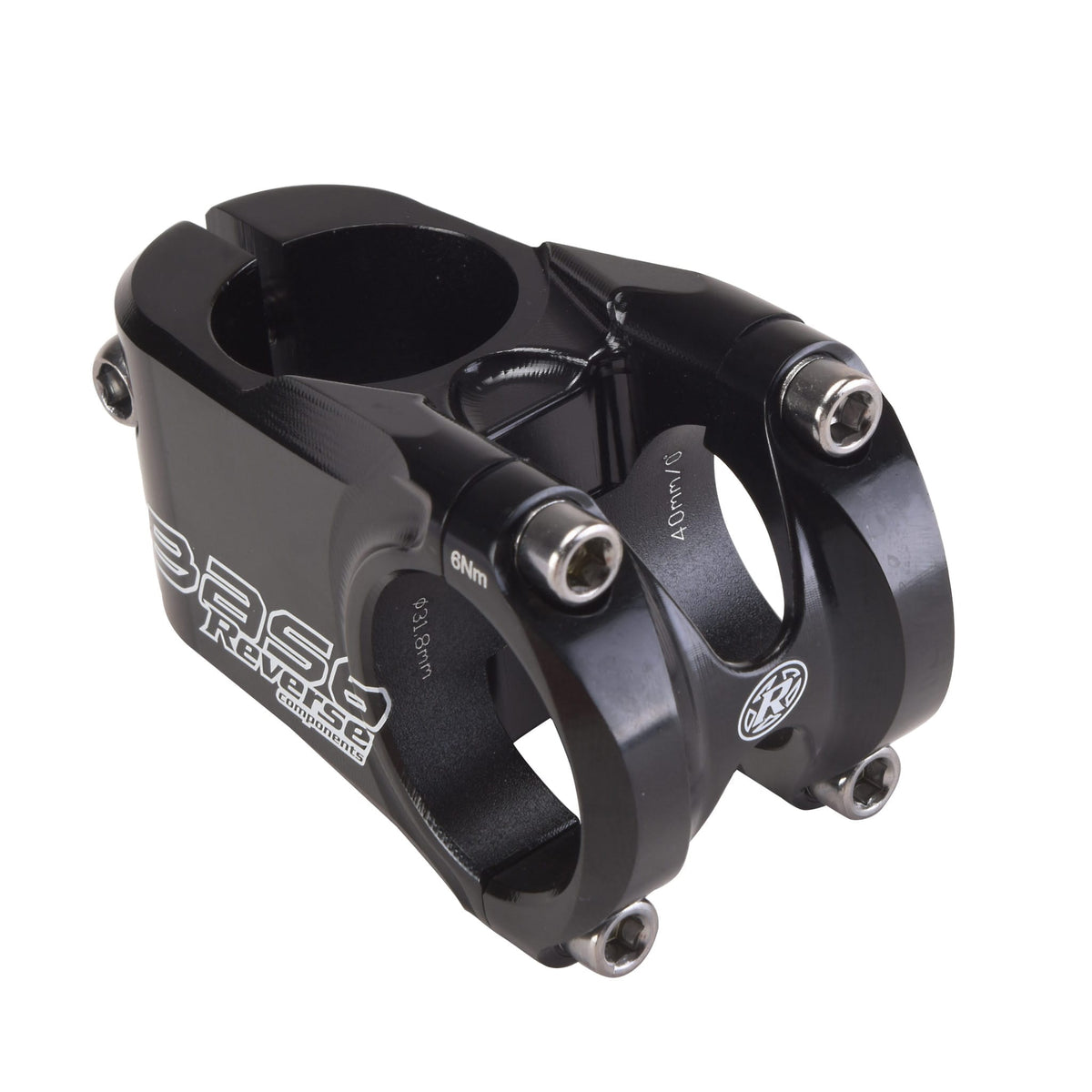 Styrstam REVERSE COMPONENTS BASE Blank Svart