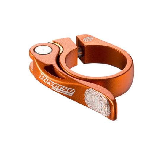 Sadelklämma REVERSE COMPONENTS LONG LIFE Snabbspänne Orange