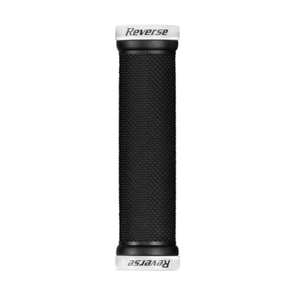Vairo rankenėlės REVERSE COMPONENTS CLASSIC Lock-On Juoda / Balta