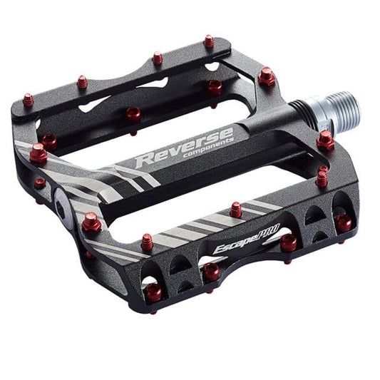 Flade pedaler REVERSE COMPONENTS ESCAPE PRO Sort/Rød