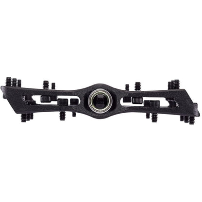Plokšti Pedalai REVERSE COMPONENTS BLACK ONE Juodi
