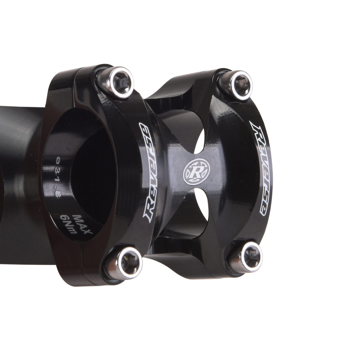 Forstyrør REVERSE COMPONENTS S-TRAIL CANNONDALE 8° Sort