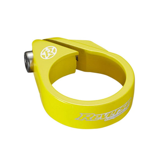 Objímka sedla REVERSE COMPONENTS BOLT Fluorescentní žlutá