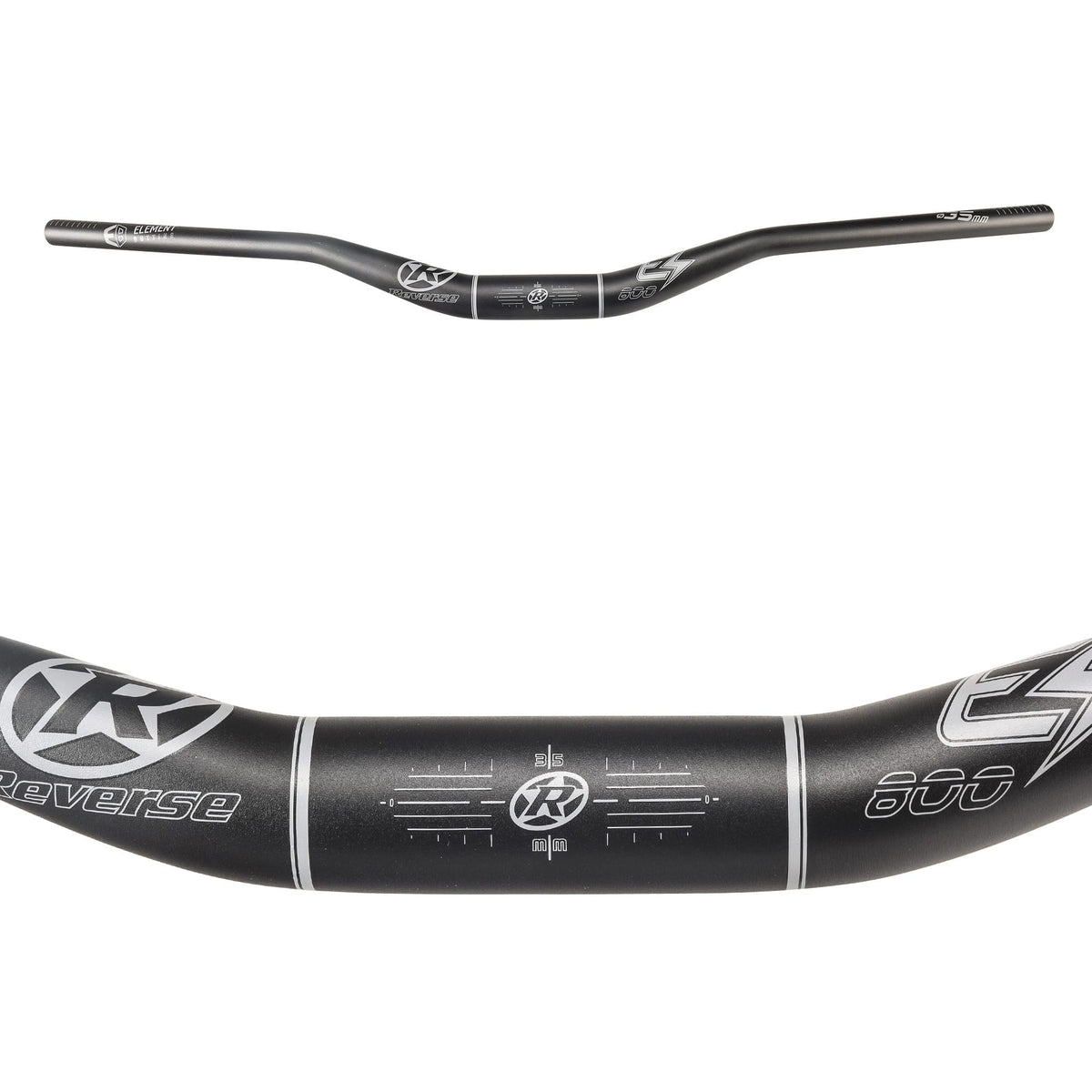 REVERSE COMPONENTS E-ELEMENT Rise 40mm 800mm Black/Grey Handlebar