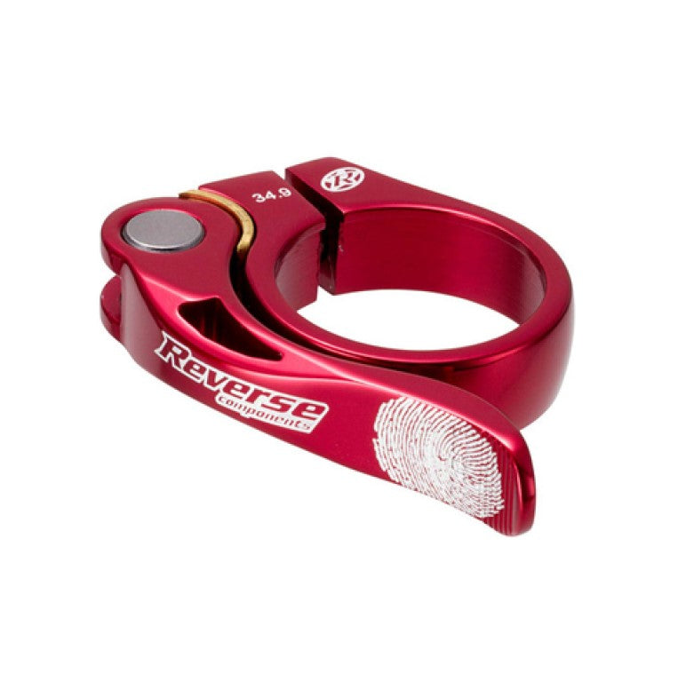 REVERSE COMPONENTS LONG LIFE Quick Release Saddle Clamp Red