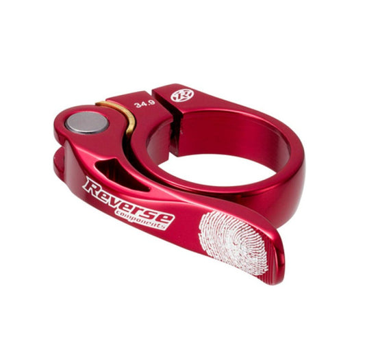 REVERSE COMPONENTS LONG LIFE Quick Release Saddle Clamp Red