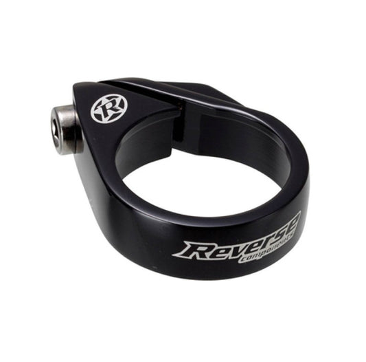 REVERSE COMPONENTS BOLT Seat Clamp Black