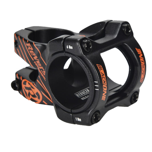 Představec REVERSE COMPONENTS BLACK ONE D-2 Černý/Oranžový