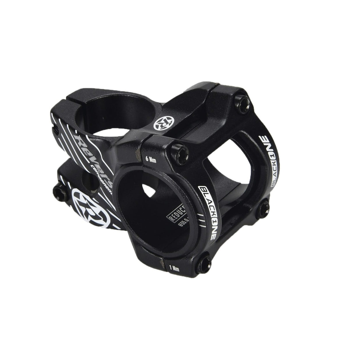 Forskaffel REVERSE COMPONENTS BLACK ONE D-2 Sort/Hvid