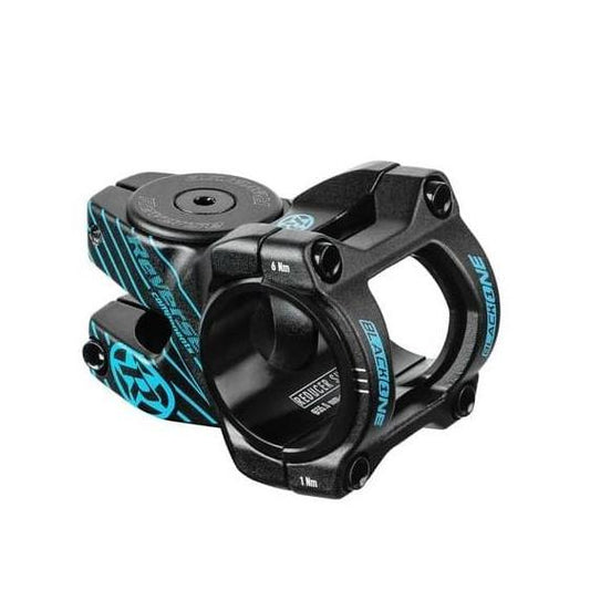 Stuur REVERSE COMPONENTS BLACK ONE D-2 Zwart/Blauw