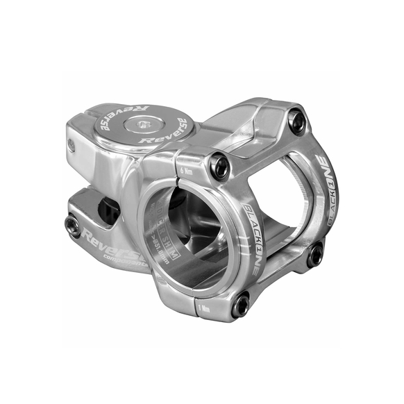 REVERSE COMPONENTS BLACK ONE D-2 Titanium Silver Stem