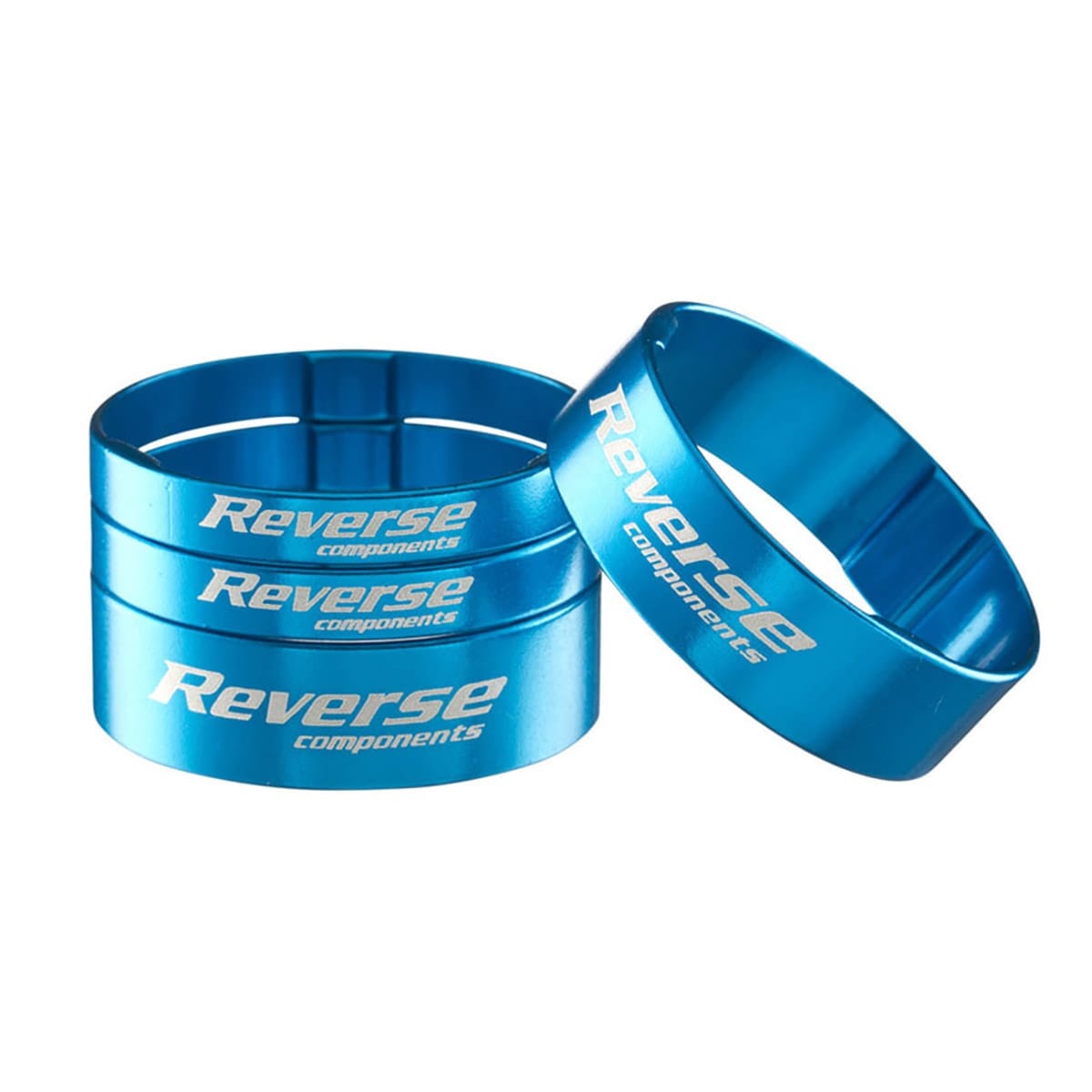 REVERSE Aluminium Ultra-Light 1"1/8 Headset Spacer Kit