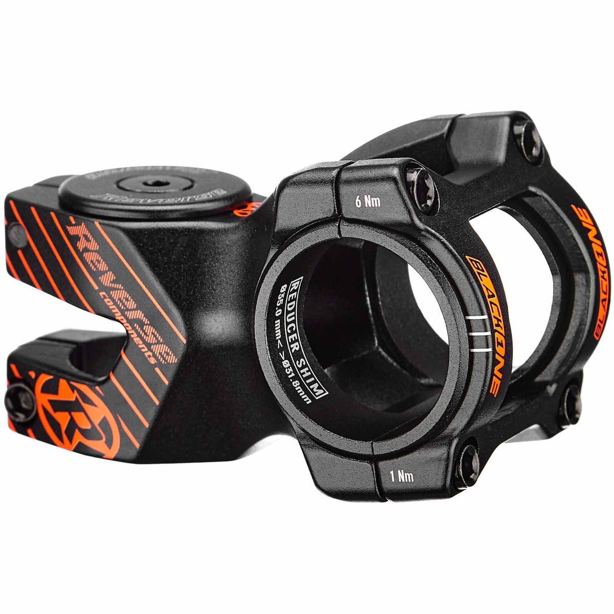 Styrstam REVERSE COMPONENTS BLACK ONE D-2 Svart/Orange