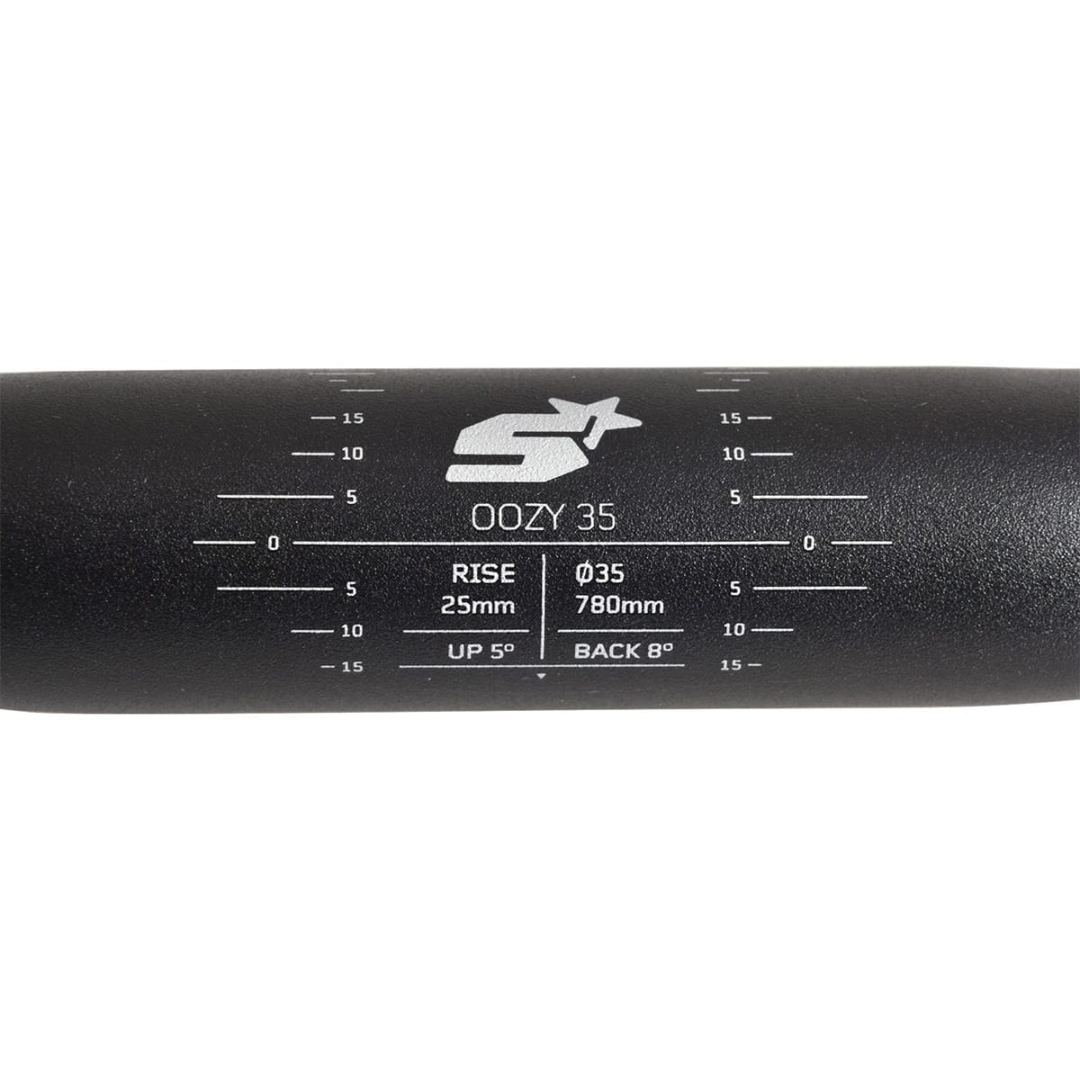 Styr SPANK OOZY 35 Rise 25mm 35/780mm Sort