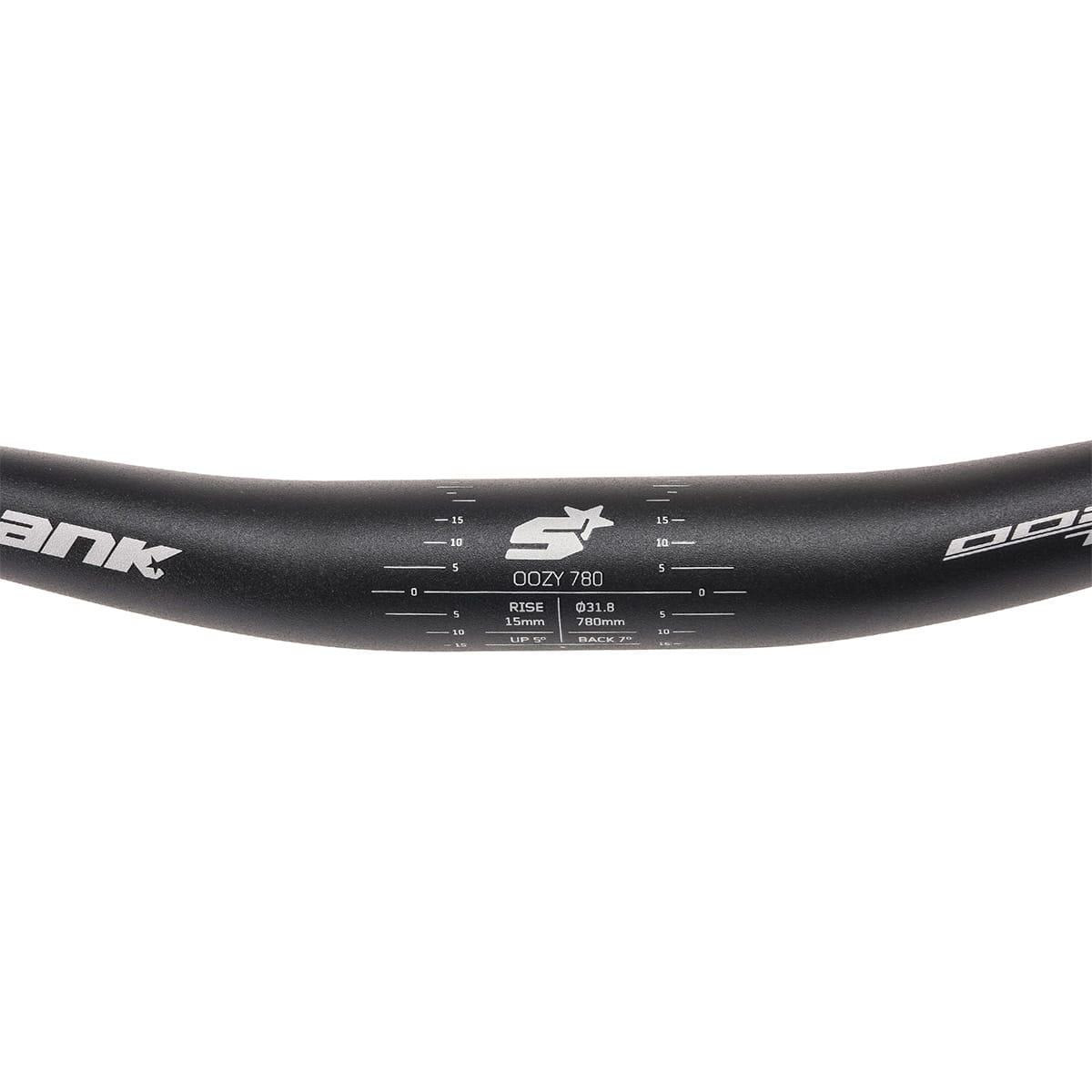 Styr SPANK OOZY TRAIL 780 VIBROCORE Rise 15mm 780mm Sort