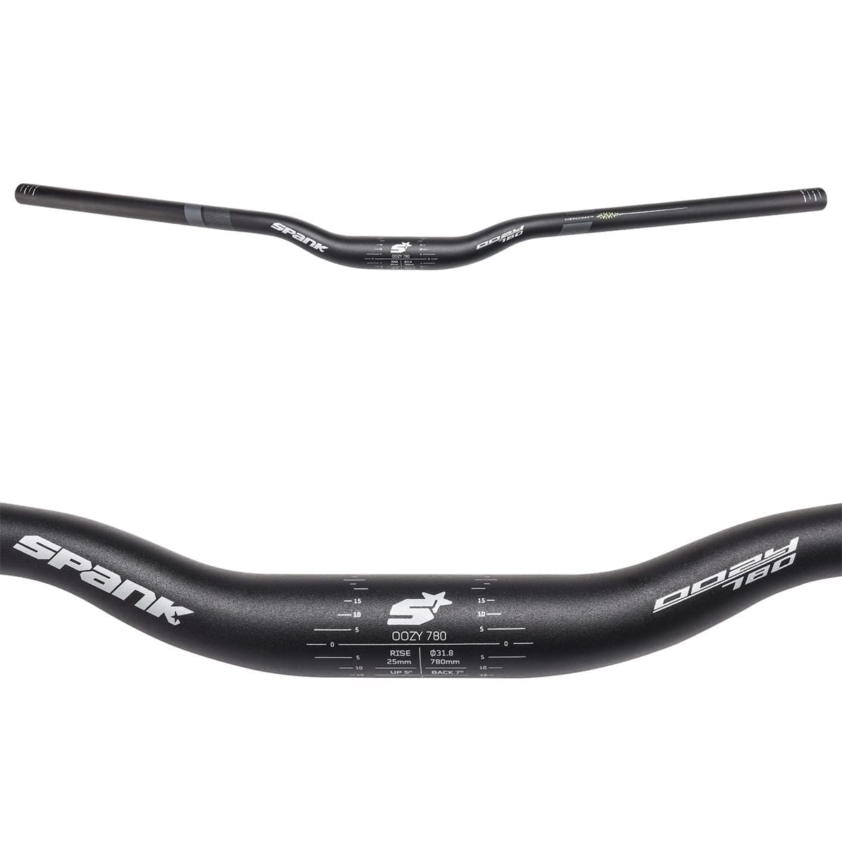 Řidítka SPANK OOZY TRAIL 780 VIBROCORE Rise 25 mm 31,8/780 mm