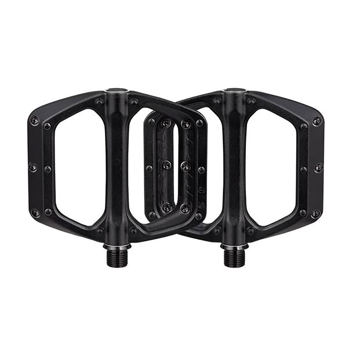 Flade Pedaler SPANK SPOON DC Sort