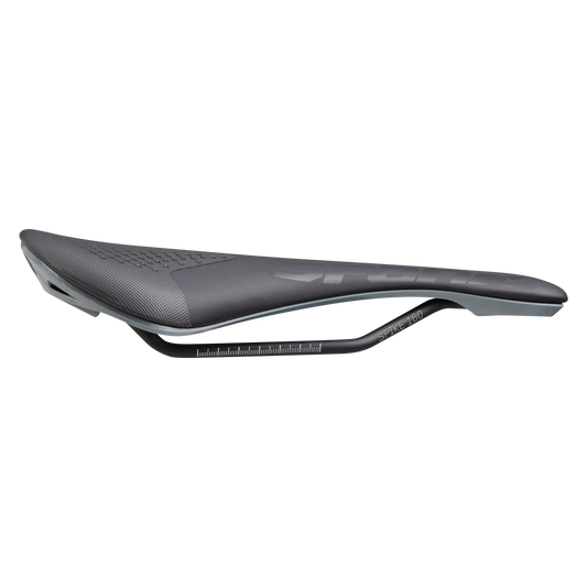 Zadel SPANK SPIKE 160 Leer Rails CrMo Grijs