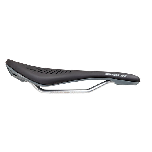 Zadel SPANK OOZY 220 144mm Rails CrN/Ti Grijs