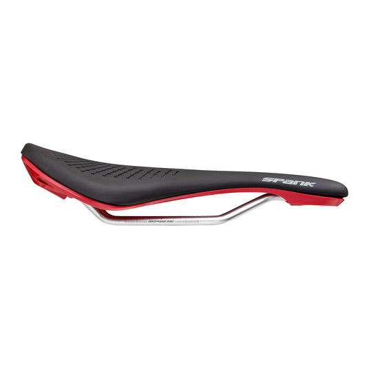 Zadel SPANK OOZY 220 144mm Rails CrN/Ti Rood