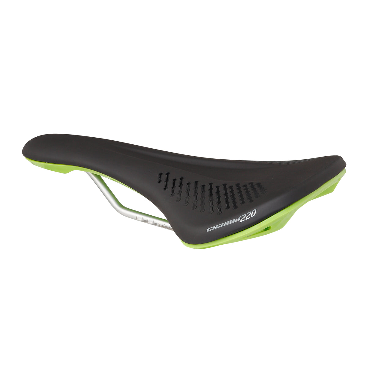 Σέλα SPANK OOZY 220 144mm Ράγες CrN/Ti Πράσινο