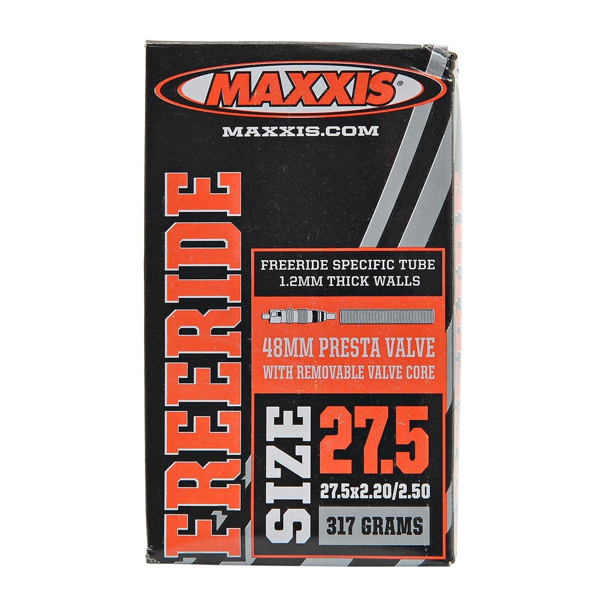 Duše MAXXIS FREERIDE 27,5x2,2/2,5 Presta 48 mm černá